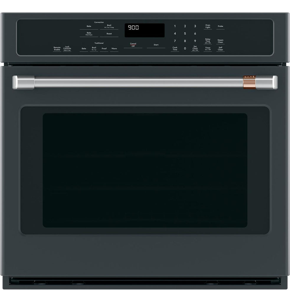 GE Cafe CTS90DP3ND1 30quot Smart Single Wall Oven with Convection In Matt