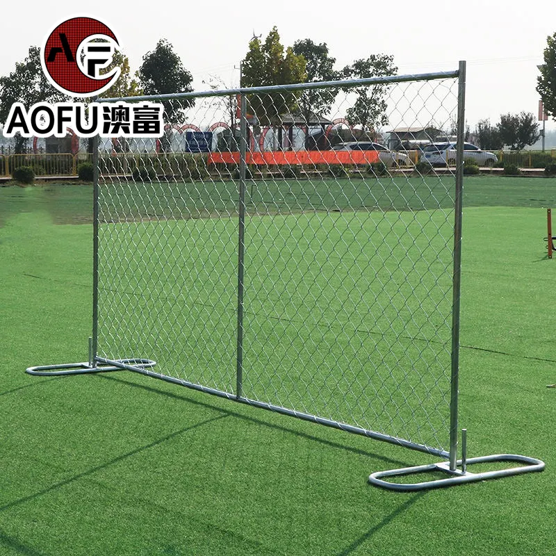 Temporary fancing panels Supplies and Accessories Black used chain link fences for sale factory