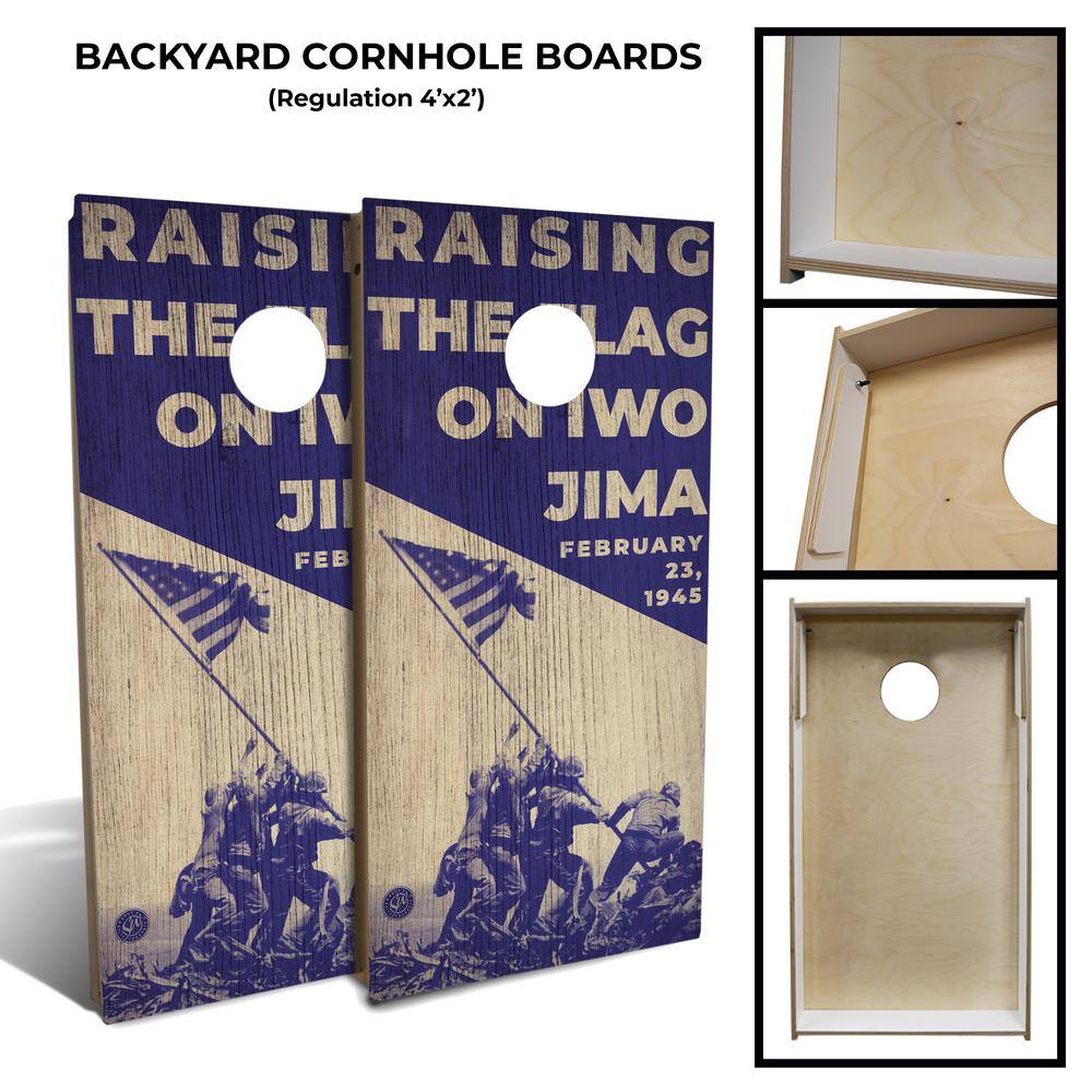 IPG Global Marketing Raising The Flag On Iwo Jima Cornhole Set BY1185