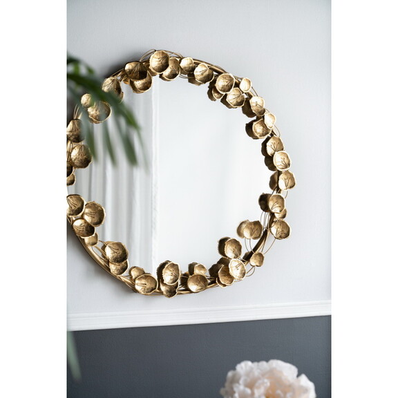 51.5 x 29 Full Length Arched Wall Mirror with Go...