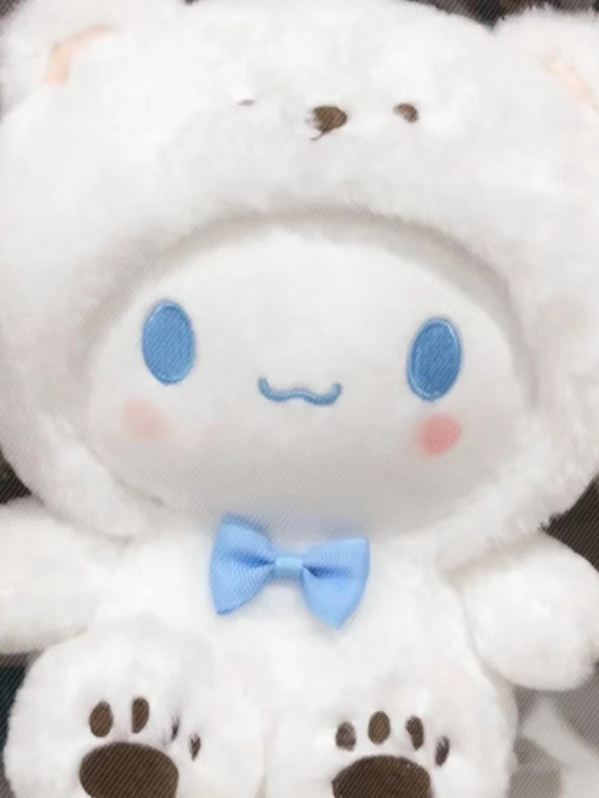 Spot Cute Polar Bear Cinnamon Dog Doll Kuromi Plush Doll