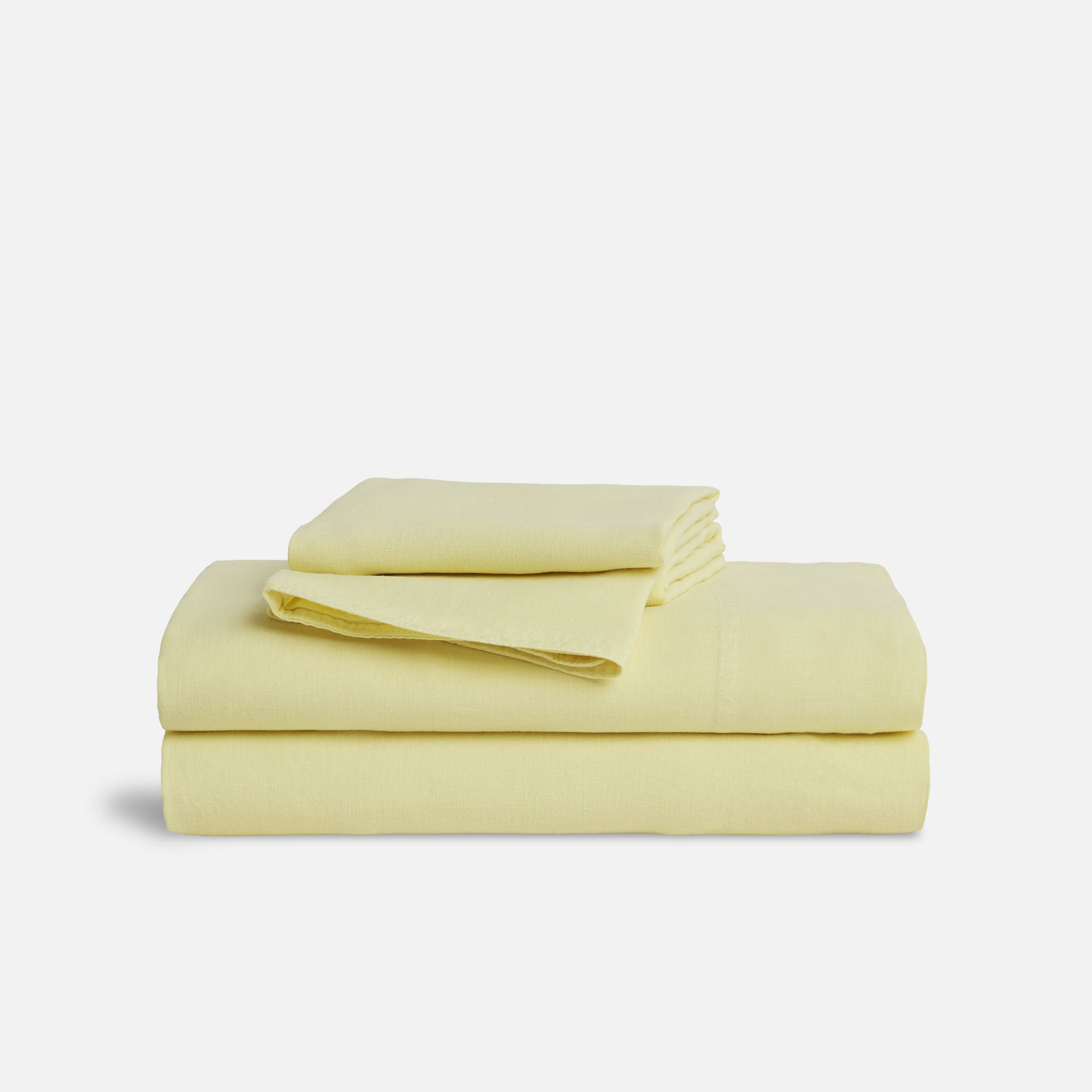 Washed Linen Core Sheet Set