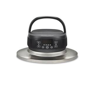 Hamilton Beach 6 qt. Black Air Fry Lid for Slow Cooker 33602