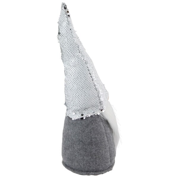 Standing Christmas Gnome with Flip Sequin Hat