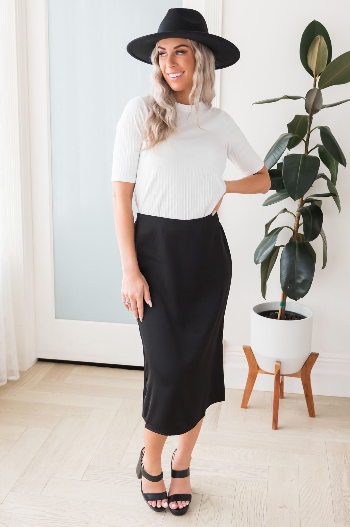 Changing With The Seasons Modest Pencil Skirt