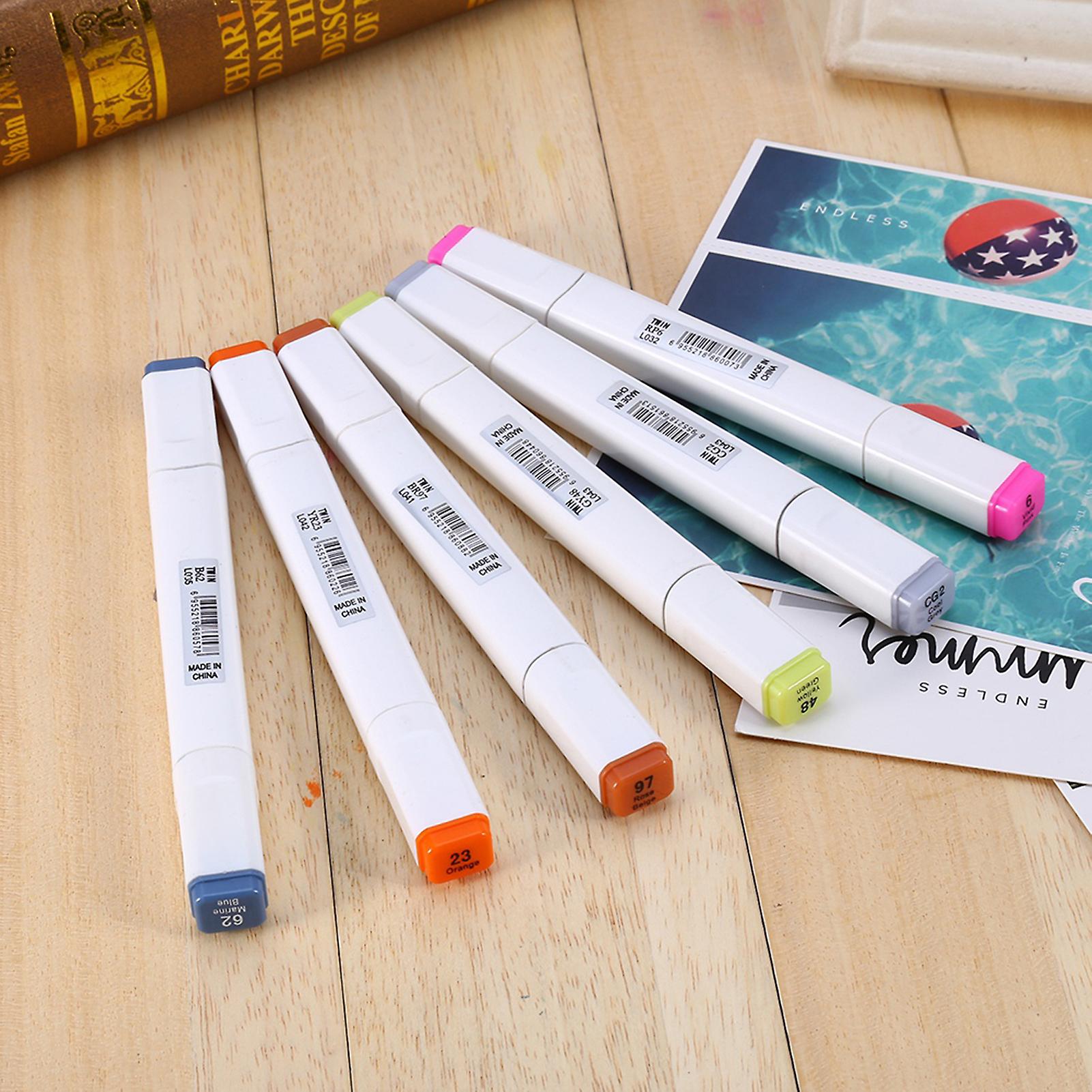Liit 6 Graphic Marker Pen Animation Design 40 Colours Alcohol Based Ink