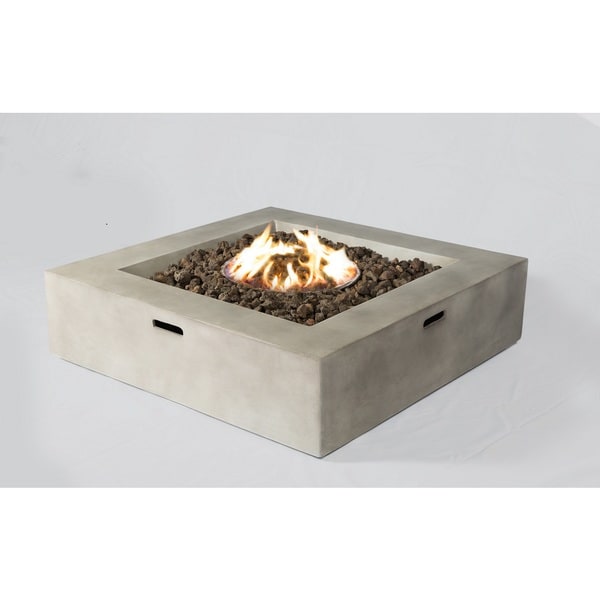 LSI Winsford Sectional Fire Pit Square Concrete