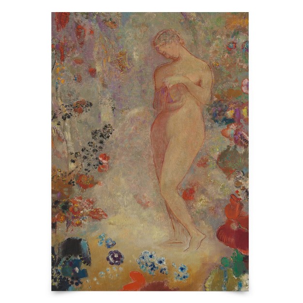 Americanflat 11x14 Poster Pandora By Odilon Redon