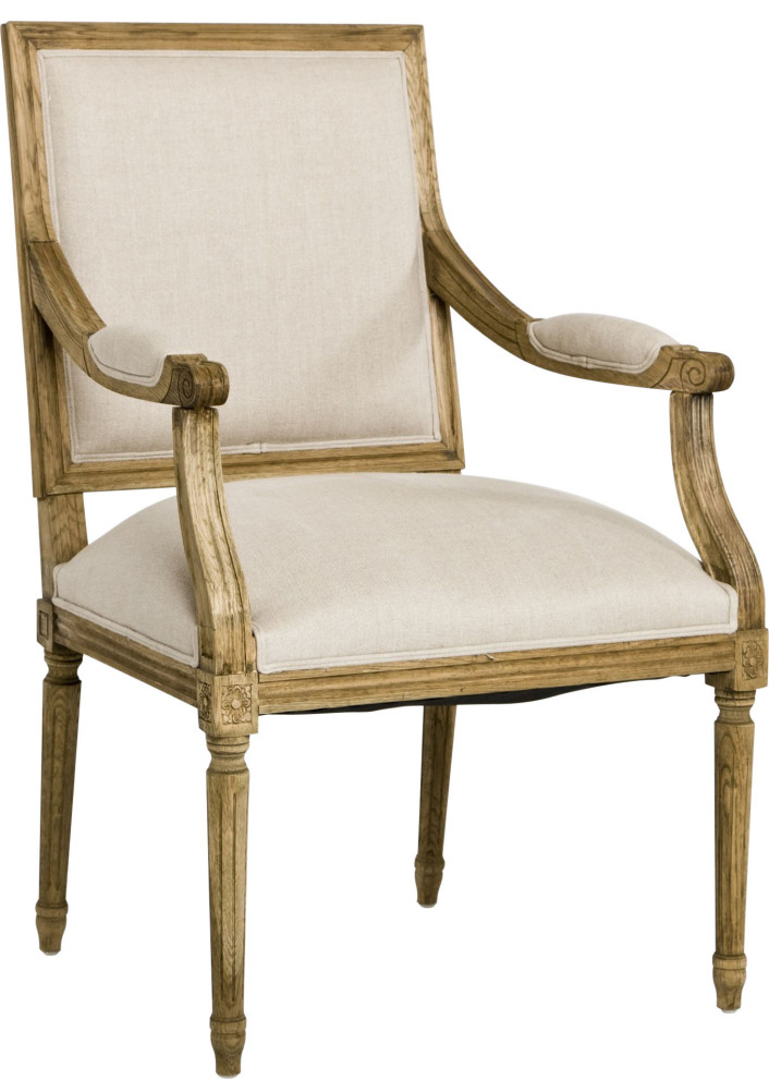 Louis Arm Chair   French Country   Dining Chairs   by HedgeApple  Houzz