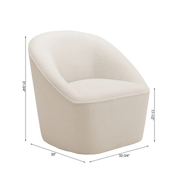 Anza Boucle Swivel Accent Chair by Greyson Living