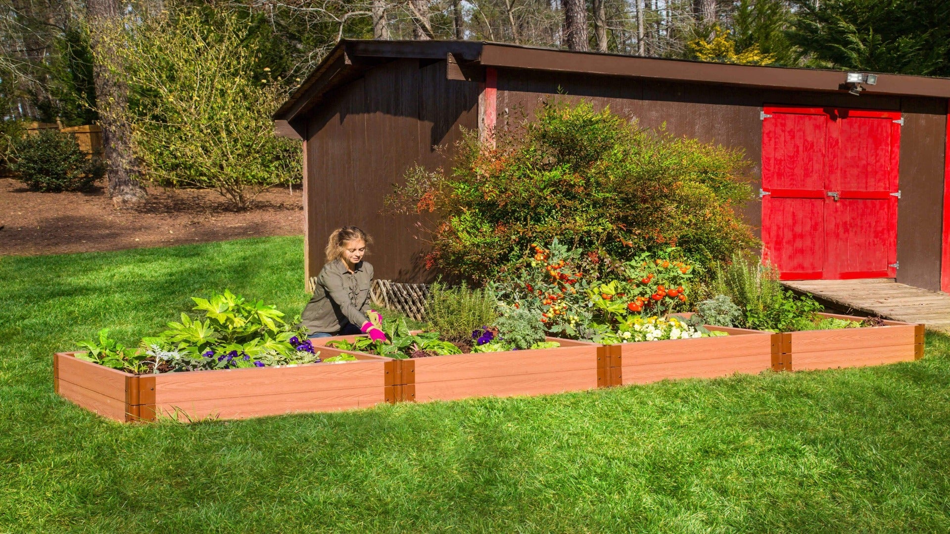 4' x 16' Raised Garden Bed