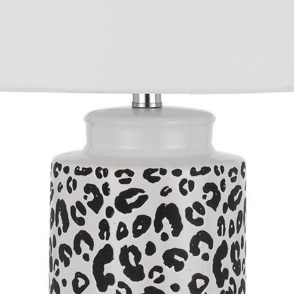 Benjara BM272326 27 Inch Table Lamp with Dimmer  B...