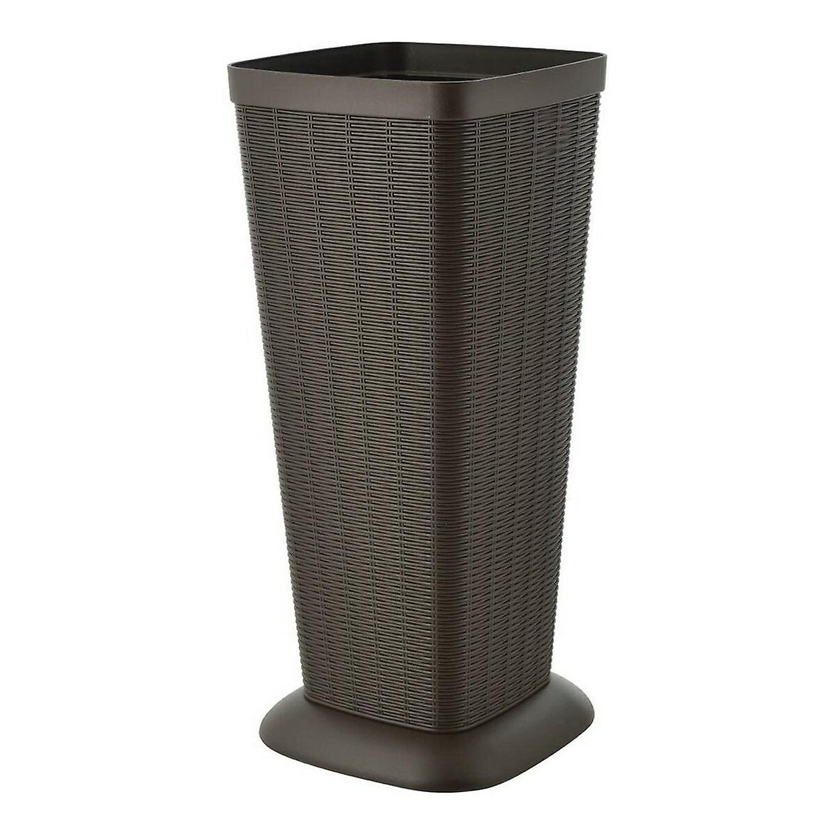 Umbrella stand plastic chocolate (25 x 57 x 25 cm)