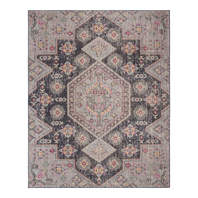 Safavieh Black/Multi Montage Ari Rug