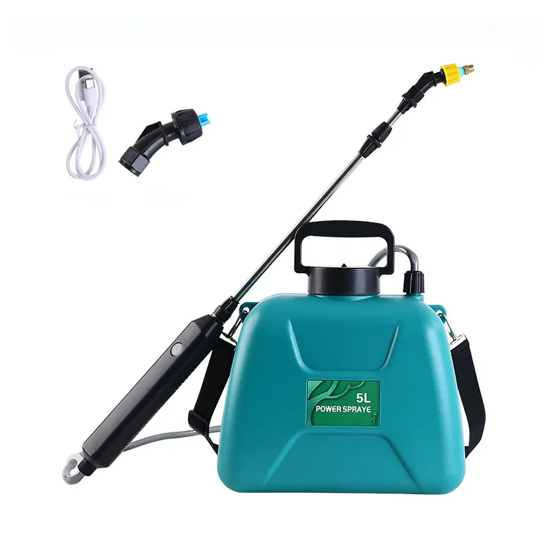 Sprayer electric atomizer electric sprayer 5L agriculture with usb rechargeable handle