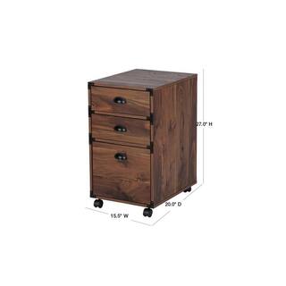 Brunei Walnut Mobile File Cabinet BX4300MFWN