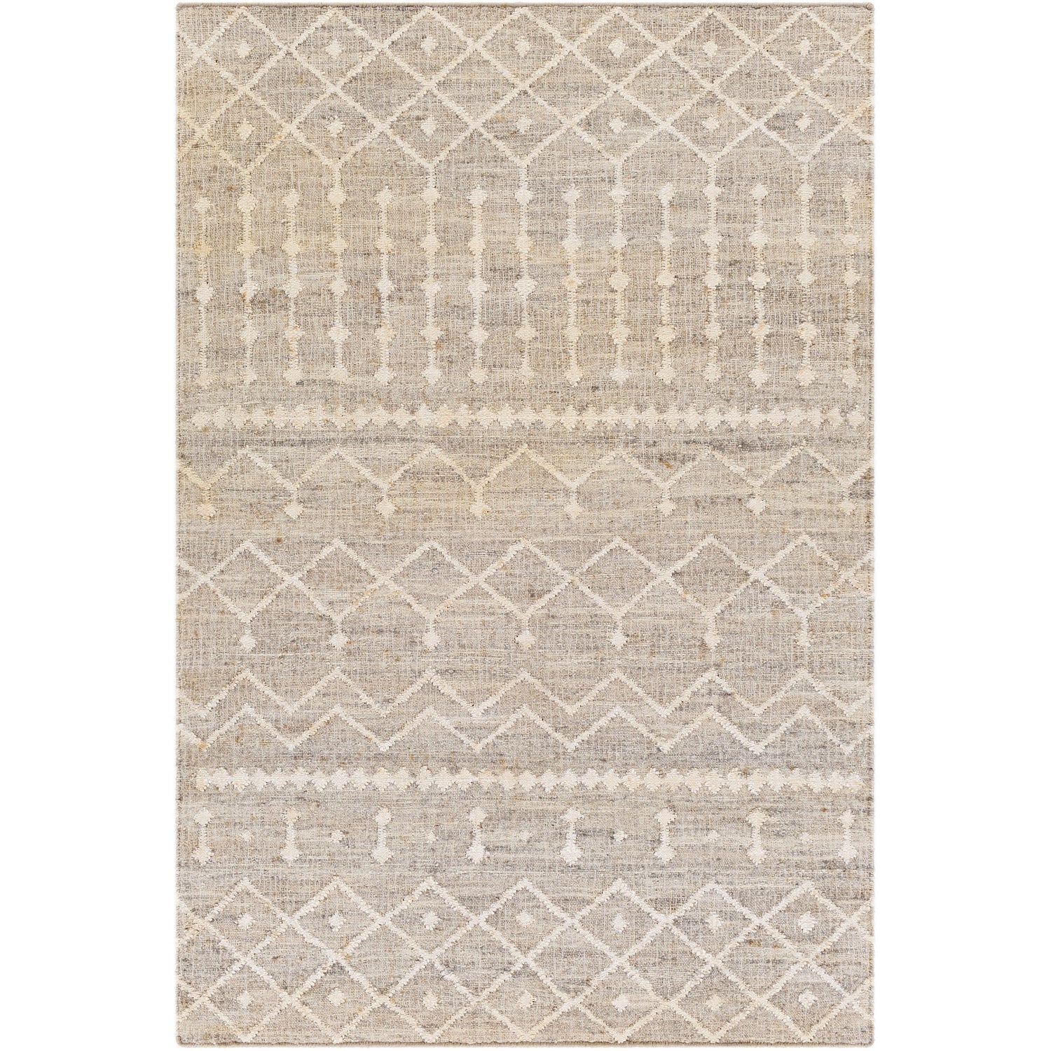 Cadence Hand Woven Rug in Camel, Cream, Khaki, Ivory, Taupe