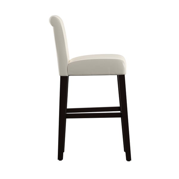 Arica Bar Stool， White， Set of 2