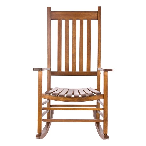 Porch and Den Steeplechase Genuine Hardwood Rocking Chair