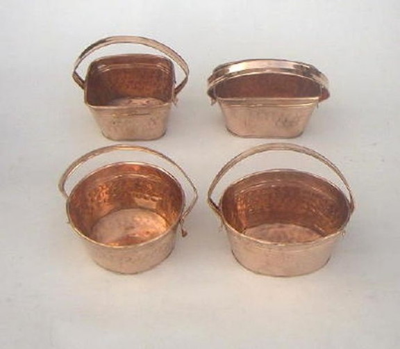 India Overseas Trading CO2501   Copper Basket Set