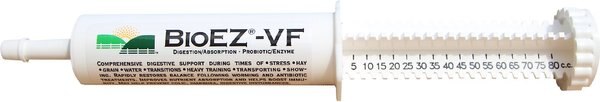 BioEZ VF 80 Billion Probiotic Gel Paste 6 Strain Digestive Solution 80cc Syringe