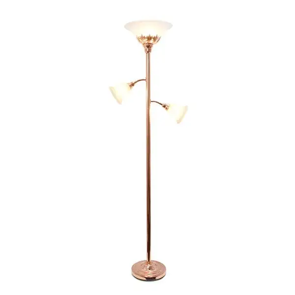 Copper Grove Armlin Bronze Iron 3-light Floor Lamp