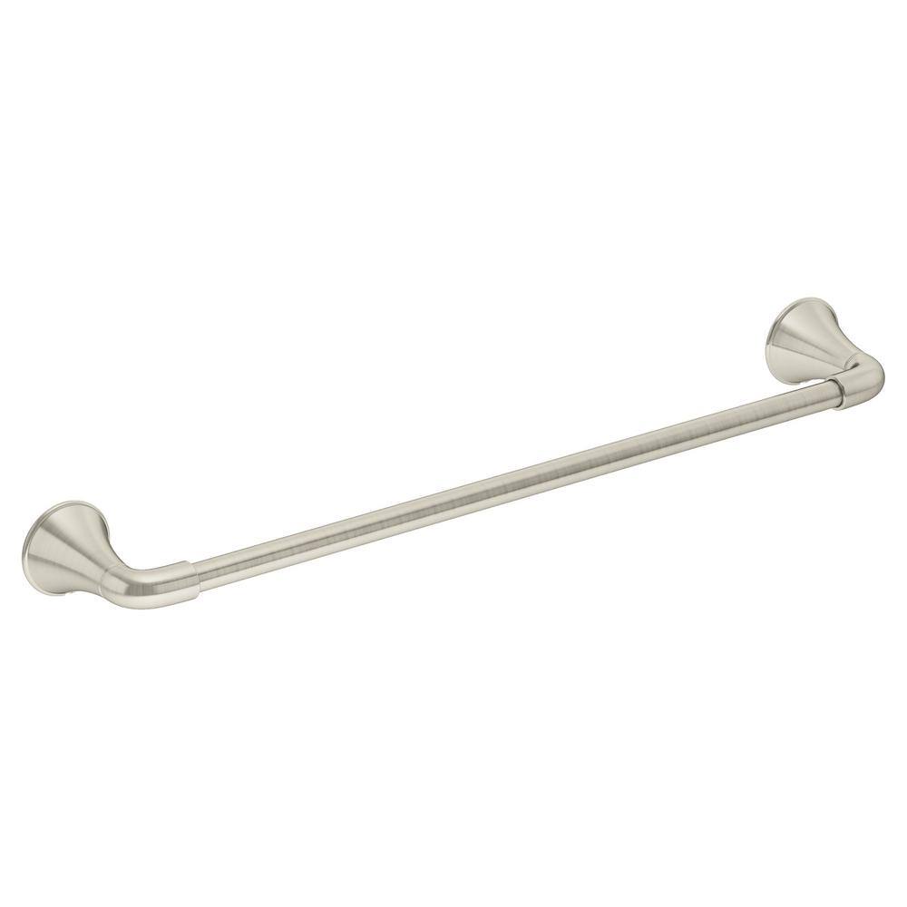 Symmons Elm 24 in. Towel Bar in Satin Nickel 553TB-24-STN