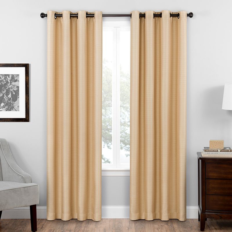 eclipse Bryson Room-Darkening 1-Panel Window Curtain