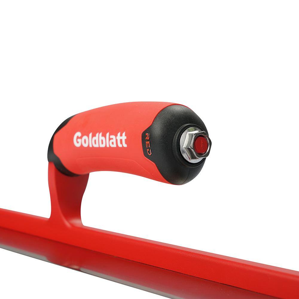 Goldblatt RED SINCE 1885 18 in. x 4 in. Pro Steel Finishing Trowel G16111