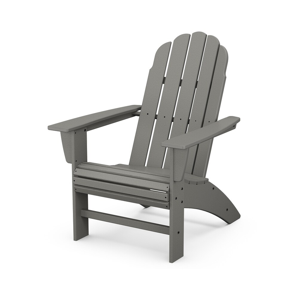 POLYWOOD Vineyard Outdoor Curveback Adirondack Chair