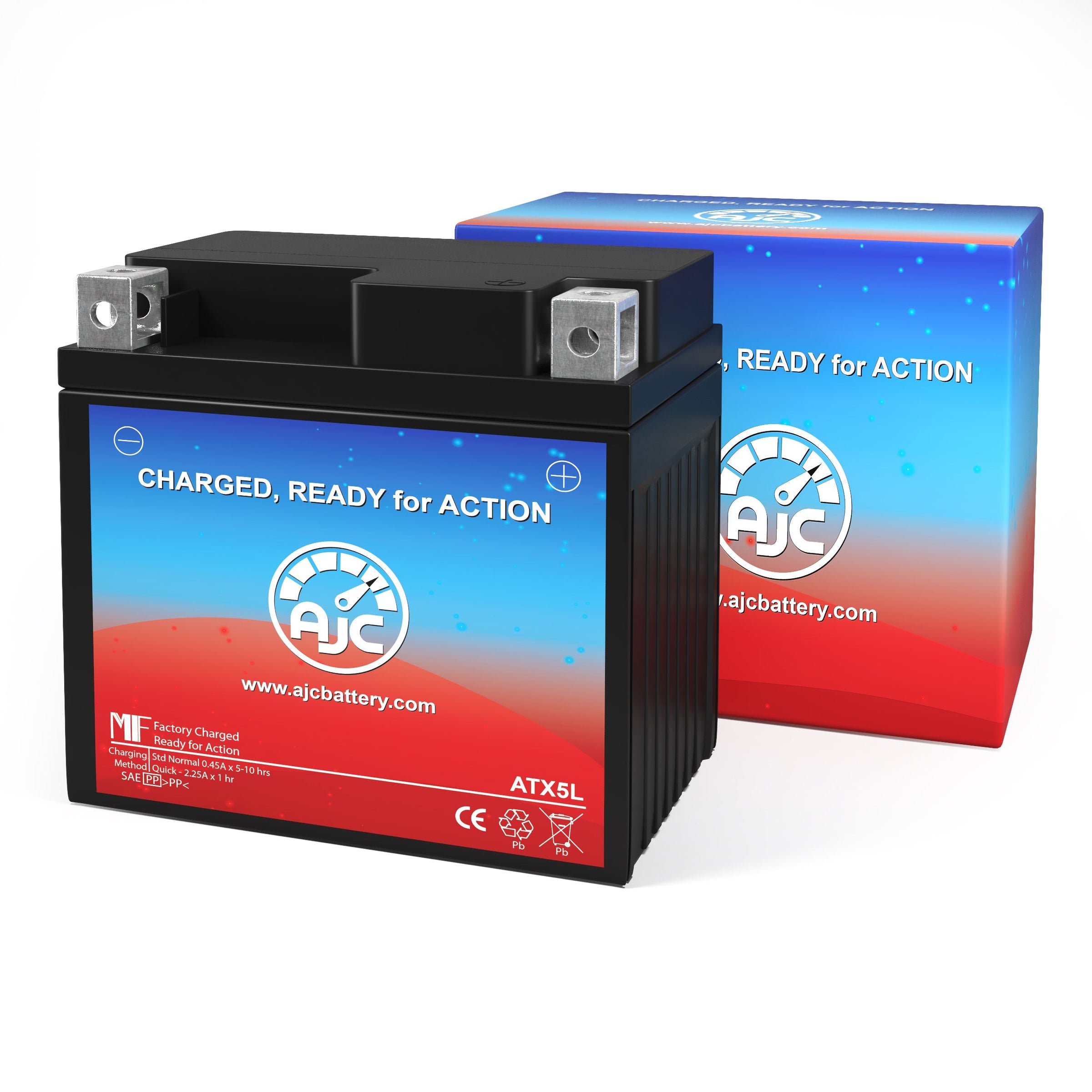 Apex APX5LBS Powersports Replacement Battery BatteryClerkcom Powersports