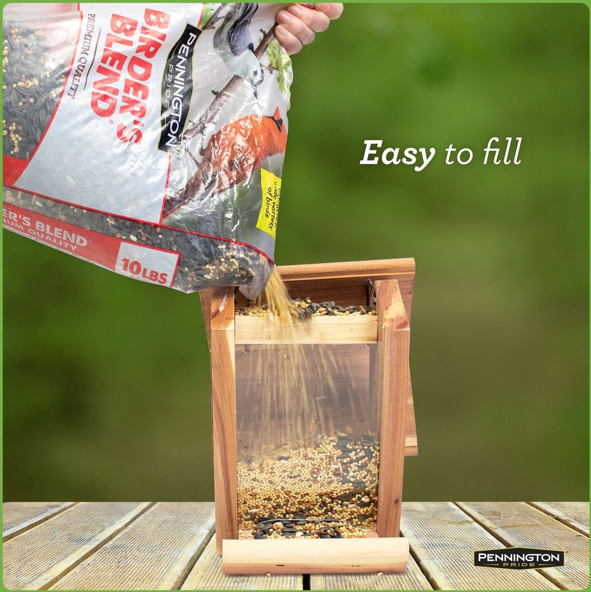 Pennington Penn Pride Cedar Treater Bird Feeder