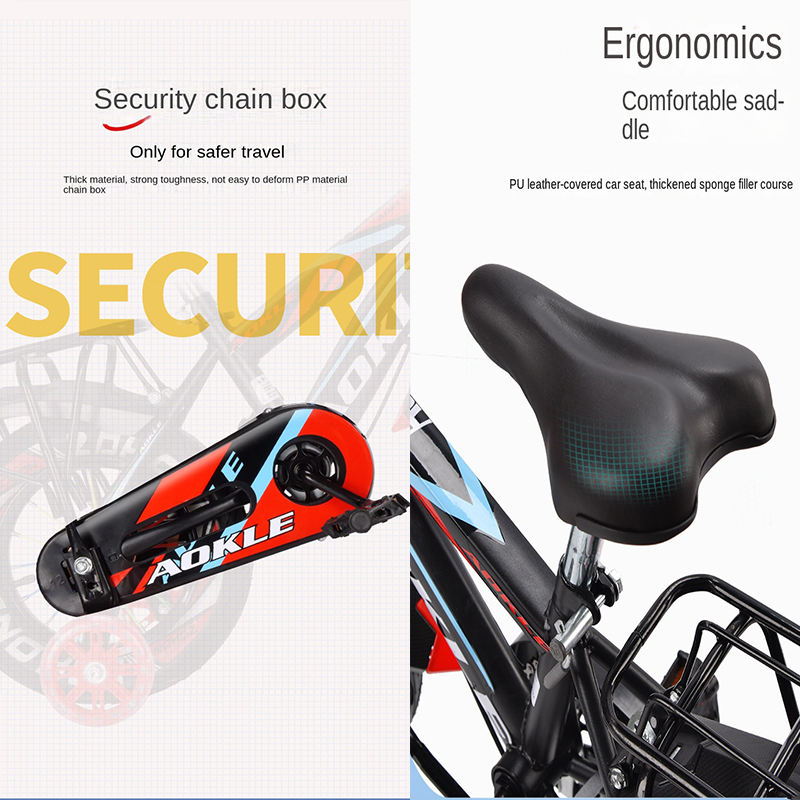 14inch new style high quality strong security folding scaling custom auxiliary 4 wheels city kids mountain bike