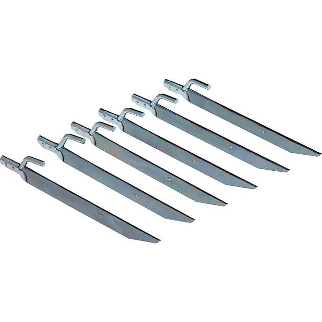 Magellan Outdoors Steel Tent Stakes 6-Pack