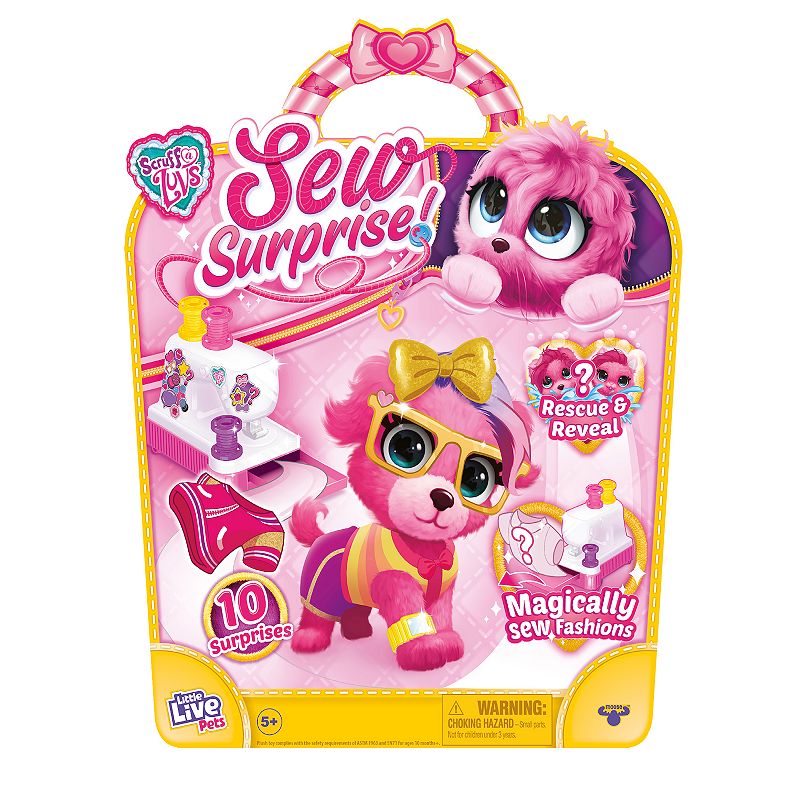 Little Live Scruff-A-Luvs Sew Surprise Playset