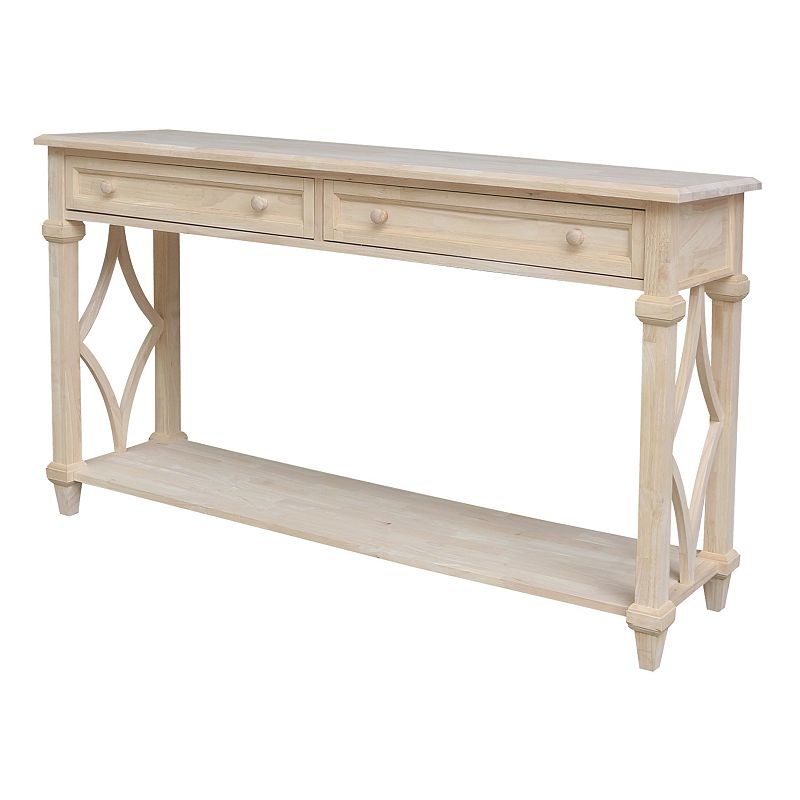 International Concepts Josephine Solid Wood Console / Sofa Table