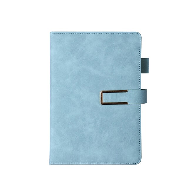 360 Pages Business Notebook Magnetic Buckle Book Retro PU Buckle Journal Diary Book Portable A5 Notepad