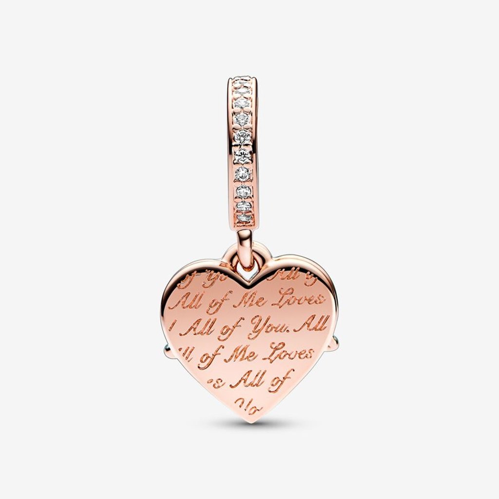 PANDORA  Heart & Mum Dangle Charm