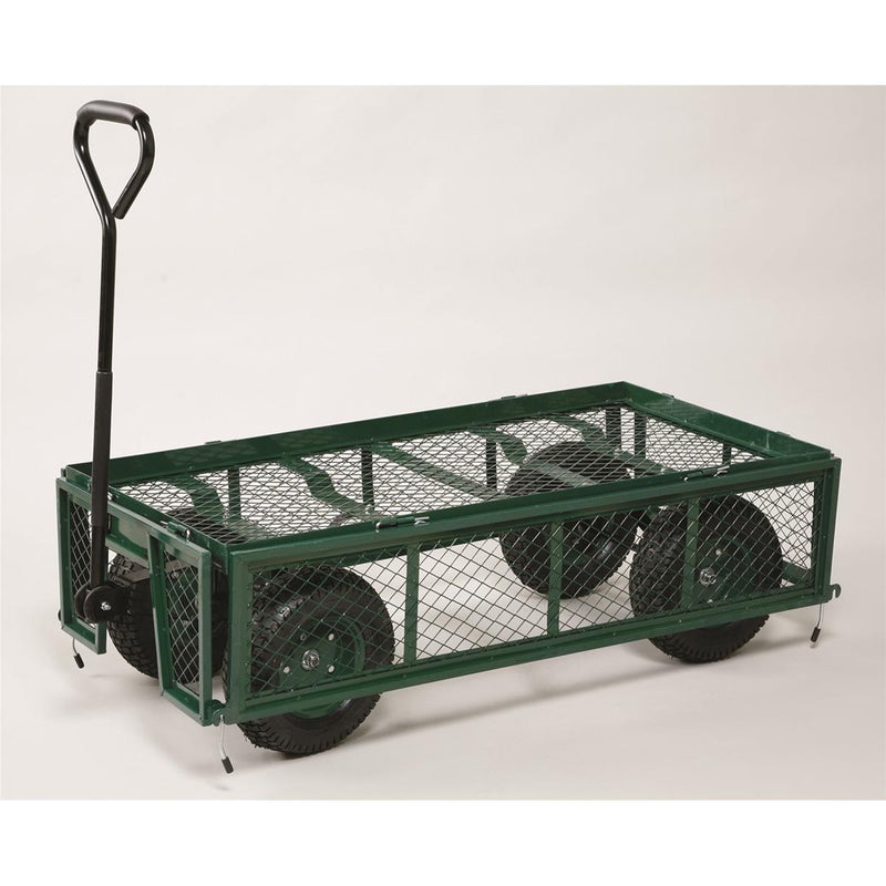 Metal Nursery Wagon with Folding Sides