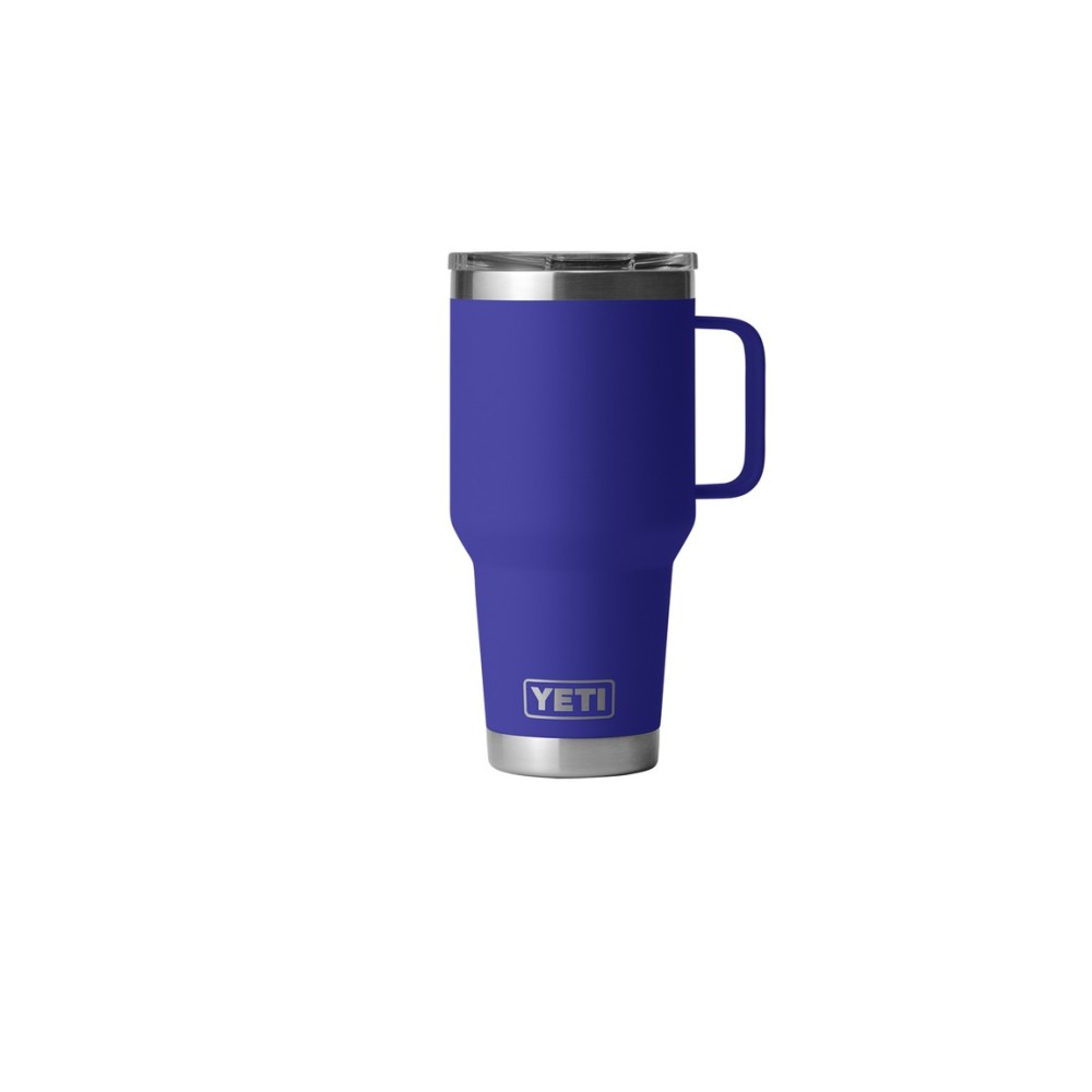 Yeti Rambler 30oz Travel Mug with Stronghold Lid Offshore Blue