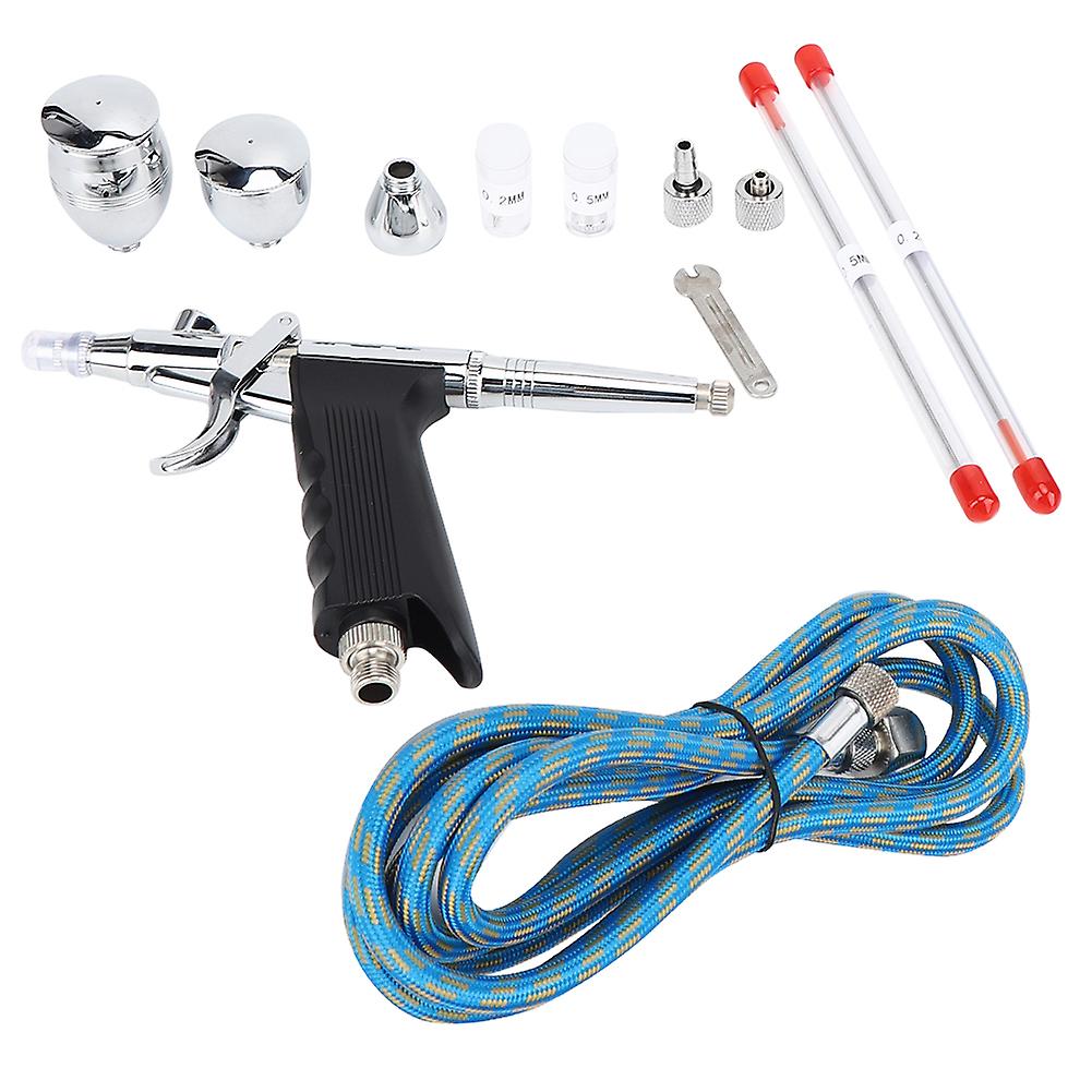 Spray Gun Set Metal Air Brush Tool 2cc/7cc/10cc For Model Coloring Cake Decoratingspray Gun Set