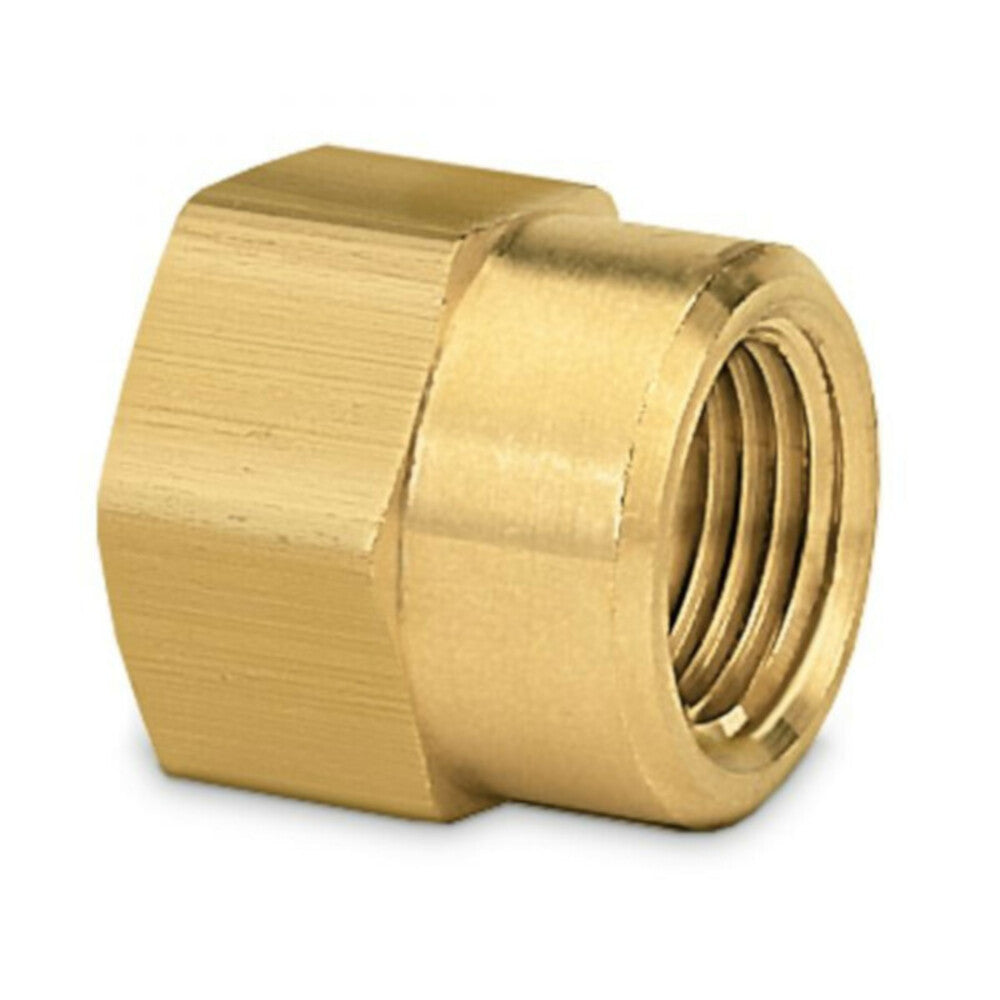 Fiskars 5FP7FH 0.5 NPT x 0.75 in. NH Brass Double Female Connector