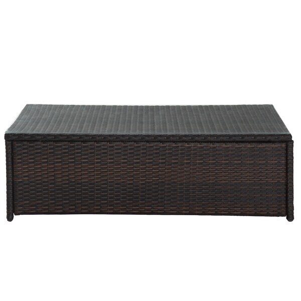 Crosley Palm Harbor Outdoor Wicker Coffee Table