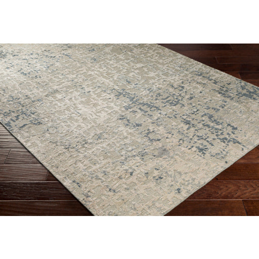 Resham Silk Light Gray Rug