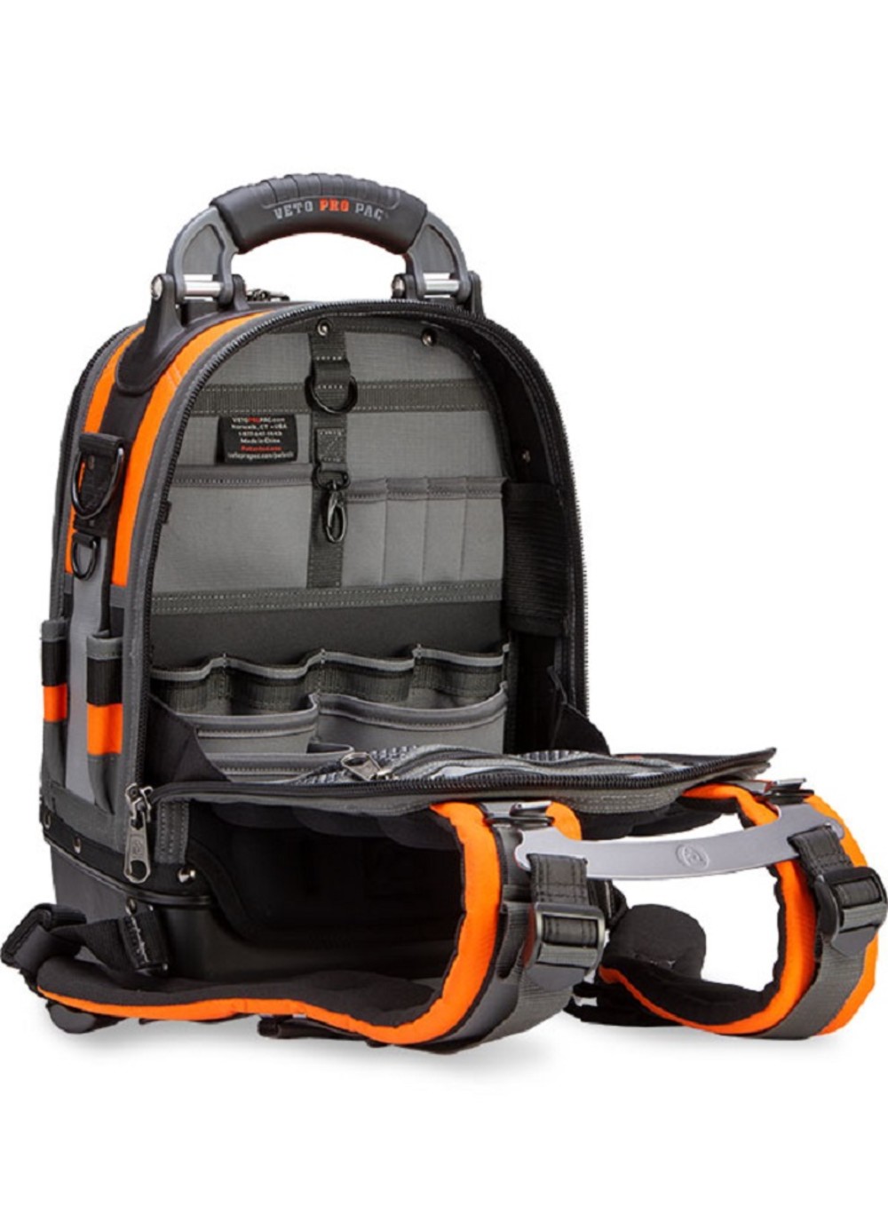 Veto Pro Pac Tool Backpack Small Hi Viz Orange ;