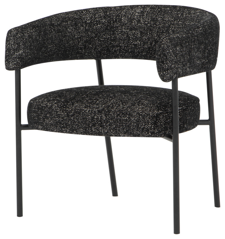 Cassia Salt and Pepper Occasional Chair   Midcentury   Dining Chairs   by Nuevo  Houzz