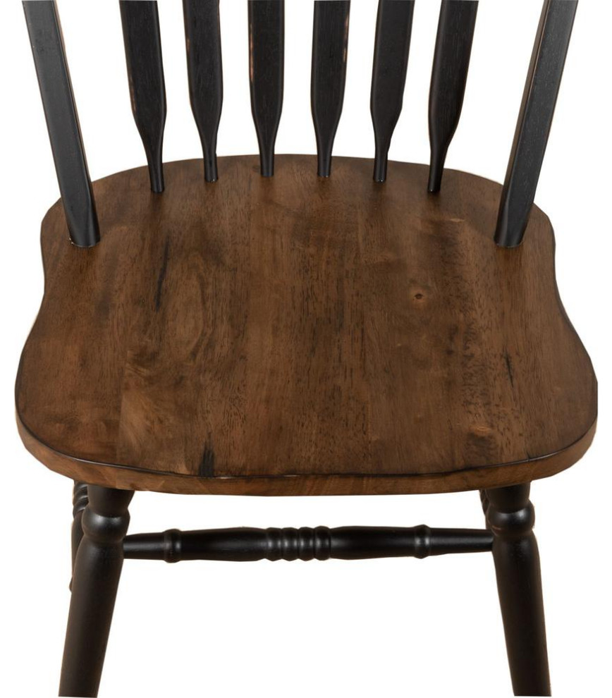 Windsor Side Chair  Black   Contemporary   Dining Chairs   by BisonOffice  Houzz