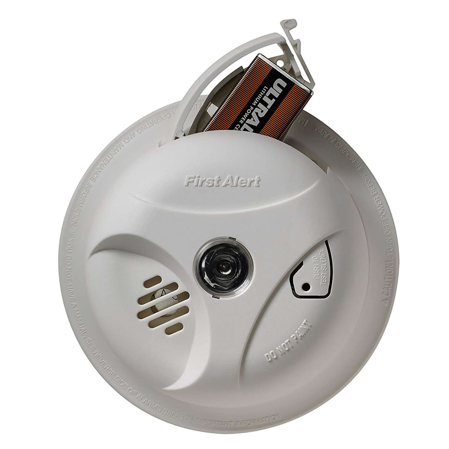 First Alert Battery-Powered Ionization Smoke Detector w/Escape Light