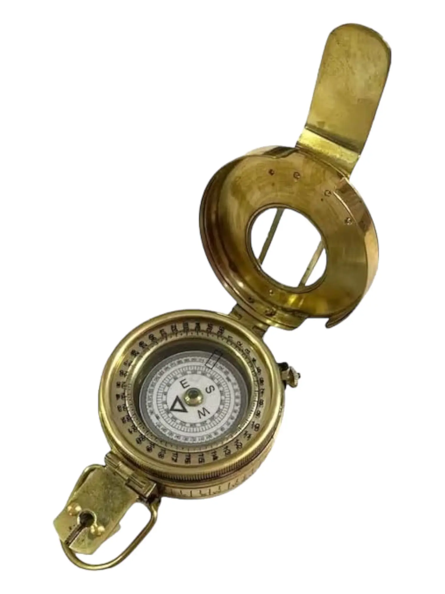 Top Selling Nautical Solid Brass Compass Handmade Pocket Compass Collectible Item from Indian Exporter