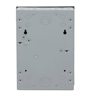 Square D Homeline 100 Amp 6-Space 12-Circuit Indoor Surface Mount Main Lug Load Center with Cover HOM612L100SCP